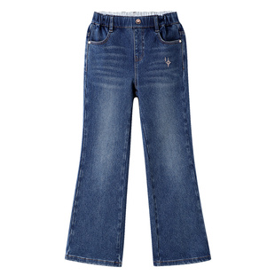 【商场同款】安奈儿童装女童牛仔裤冬新款AG546058