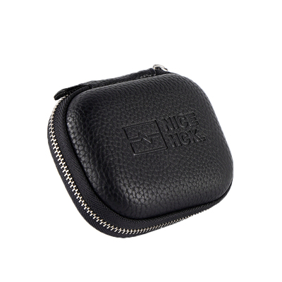 NICEHCK原道高档拉链黑色耳机包