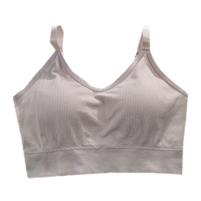 少女运动内衣女无钢圈背心式外穿