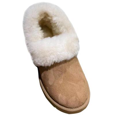 保暖大喜庆懒人鞋冬季