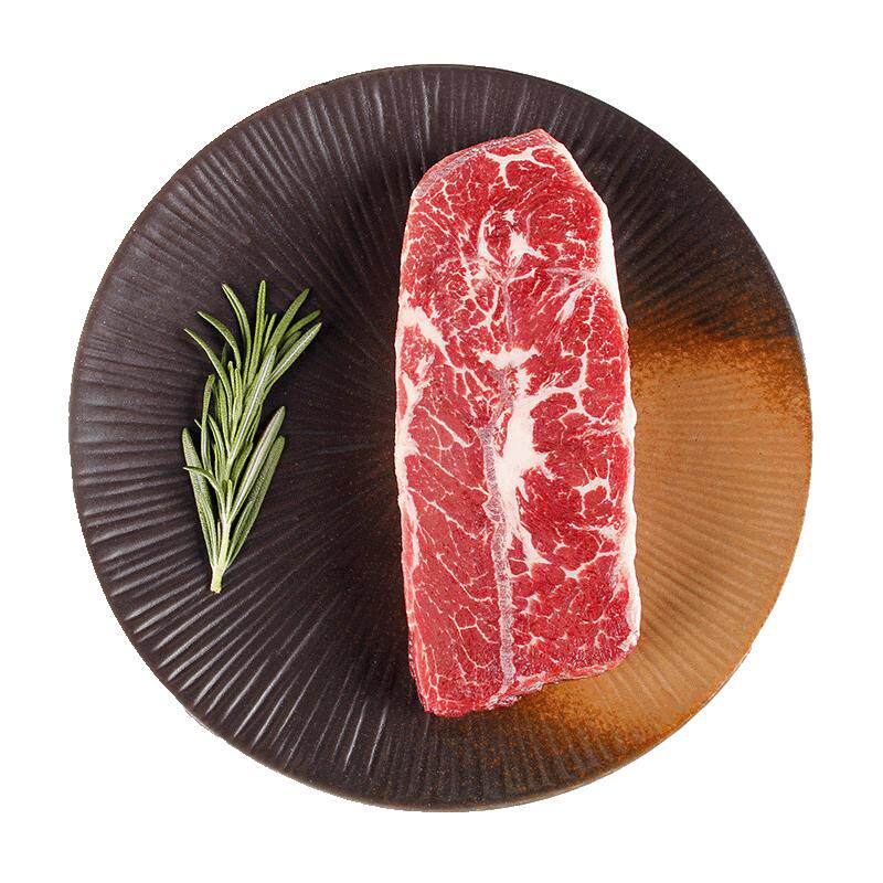 粤牛先生 澳洲谷饲板腱牛排原切官方旗舰店原切谷饲牛排健身低脂