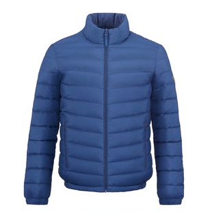 波司登轻薄羽绒服男短款纯色立领轻便收纳大码品牌保暖鸭绒外套