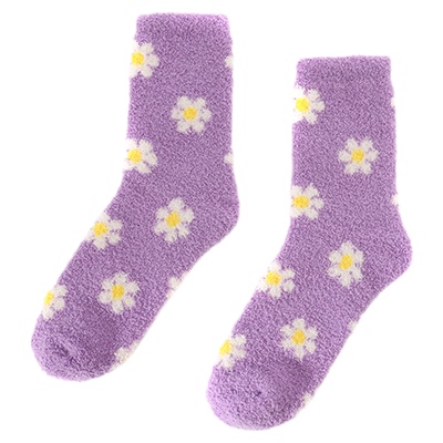 wigglewiggle潮流笑脸花中筒袜