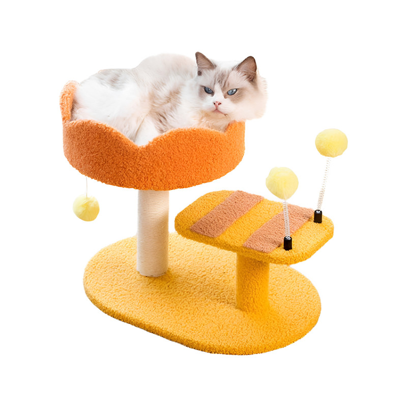 网红蜜蜂剑麻猫抓柱猫爬架