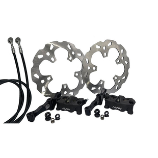 美国Galfer哈雷大道双灯公路滑翔路王改装PB高性能刹车盘制动卡钳