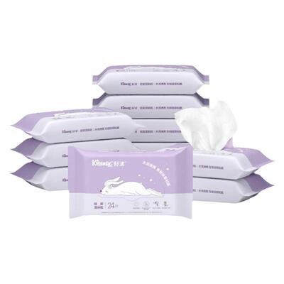 舒洁湿厕纸女性专用24抽系列