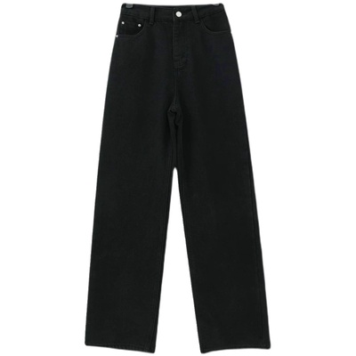 阔腿长裤牛仔冬季加长女裤