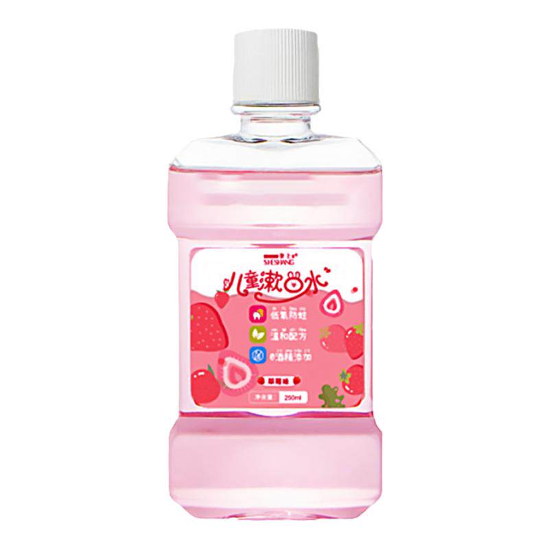 儿童专用漱口水6到12岁含氟防蛀3
