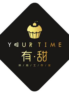 蛋糕定制插卡片生日装饰logo设计