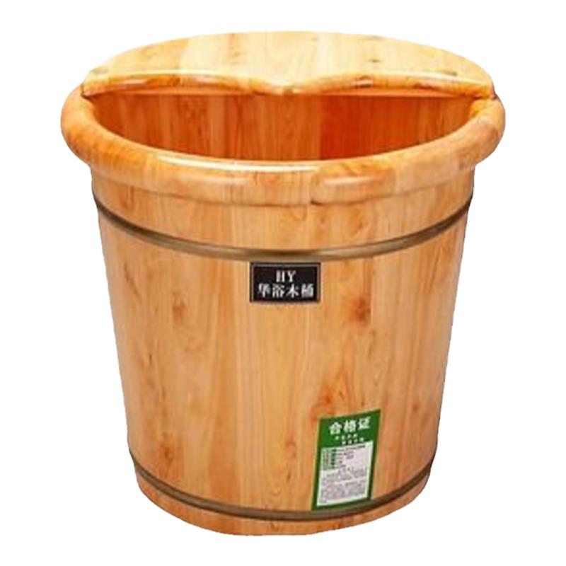 30高香柏木足疗泡脚木桶家用实木洗脚盆过小脚保温足浴桶