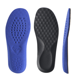 适用于森达皮鞋鞋垫男超软久站不累踩屎感真牛皮女吸汗防臭布洛克