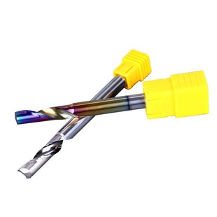 利斯涂层进口钨钢料单刃仿形铣刀幕墙铝合金门窗材料雕刻机切割刀