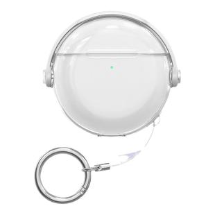 适用于华为耳机freebuds4e保护套透明创意锁扣开关华为freebuds4e保护套秒变手机支架新款软壳防摔防丢2024款