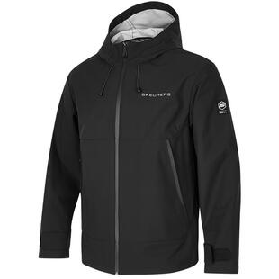 斯凯奇男三合一外套保暖防风防泼水连帽拉链冬季茄克舒适运动服