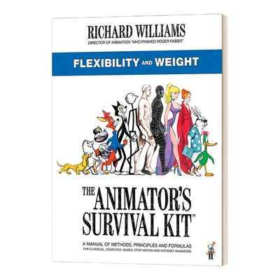 英文原版 The Animator's Survival Kit Flexibility and Weight 动画基础技法 灵活度和重量 英文版 进口英语原版书籍