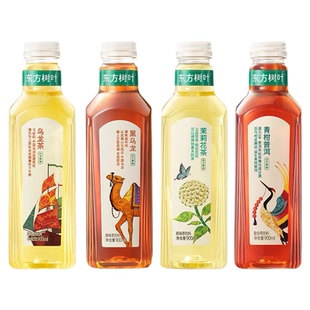 农夫山泉东方树叶900ml*12瓶茉莉花茶乌龙茶无糖饮料整箱官方正品