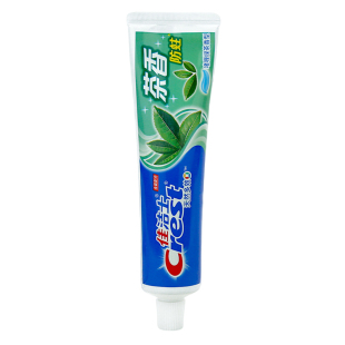 【国货故事】佳洁士草本水晶牙膏茶香防蛀含氟强根护齿清新老牌子
