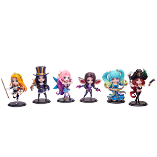 英雄联盟LOL万代联名款GALS POP Q版手办盲盒卡莎拉克丝迷你手办