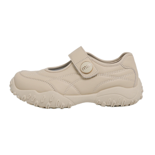 玛丽珍女鞋2026春季踩屎感不累脚休闲孕妇鞋透气软底魔术贴运动鞋