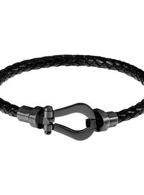 男女皮革小众设计手链手绳