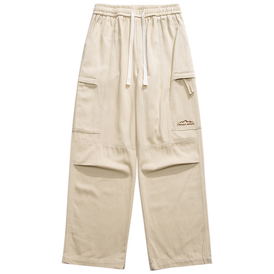 工装裤子男士弯刀休闲长裤学生