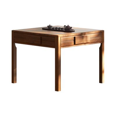 世和实木餐桌两用电动麻将机