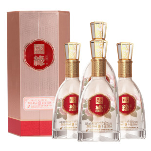 【40度原箱】国缘六开6开高档白酒水纯粮食酿酒今世缘宴请500ml*4