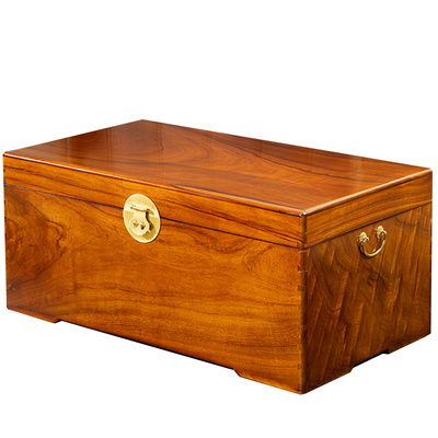 百年老樟木字画收藏衣箱