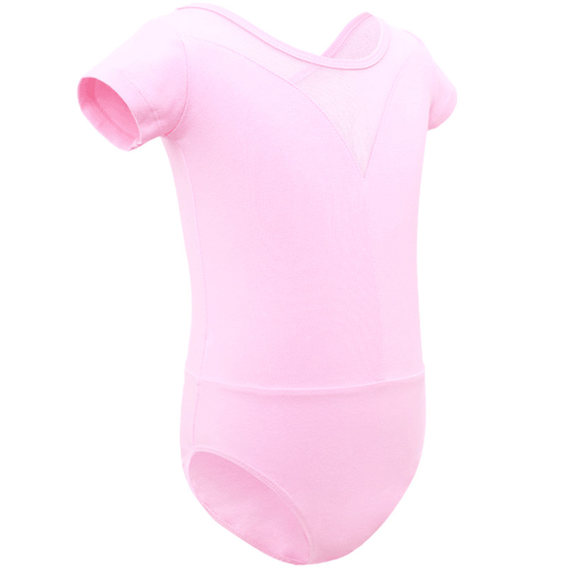 儿童舞蹈服夏天短袖芭蕾舞裙女童中国舞体操服幼儿练功服跳舞衣服