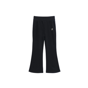 图图小象女童裤子春装喇叭裤2026春季新款儿童洋气微喇裤休闲长裤