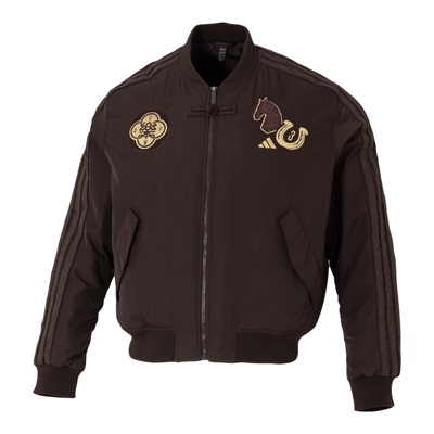 阿迪达斯男装马年新年款飞行员运动宽松夹克外套KQ5092 5094 5093