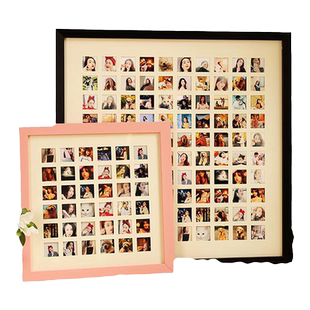 48/九宫格情侣diy相框拼图定制照片洗打印情侣婚纱照全家福挂墙