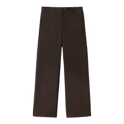 PSO Brand男装女装纹理TR基础直筒宽松西裤长裤垂感阔腿百搭休闲