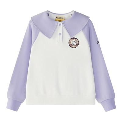 FILA斐乐女中大童套头卫衣