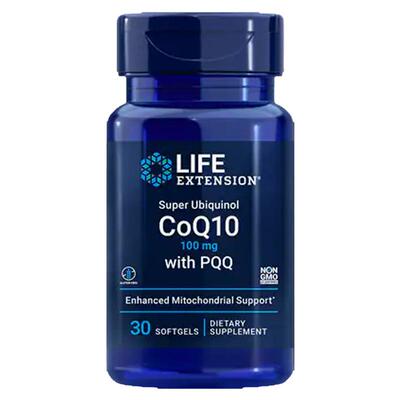 美国lifePQQ还原型泛醇辅酶Q10