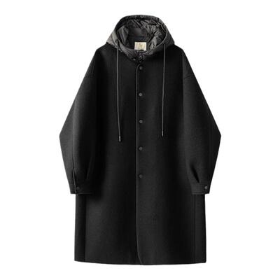 英国小狐狸秋冬可脱卸连帽大衣