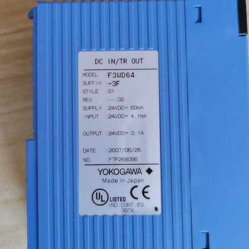 询价-横河YOKOGAWA F3WD64-3F模块，，20