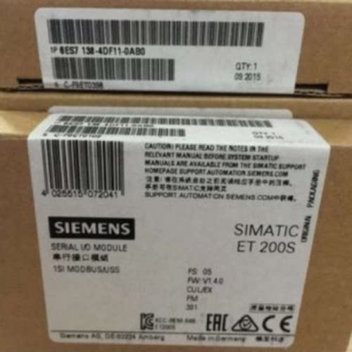 议价6ES7138-4DF11-0AB0西门子ET200S全新接口模块6ES71384DF110A