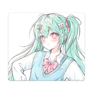 Bythere白泽【知恩】鼠标垫电竞中性细面动漫二次元游戏办公桌垫