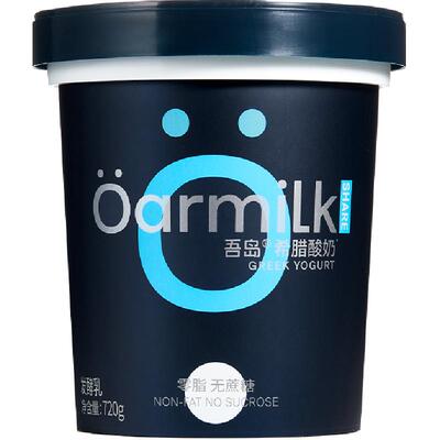 Oarmilk吾岛低GI希腊酸奶720g