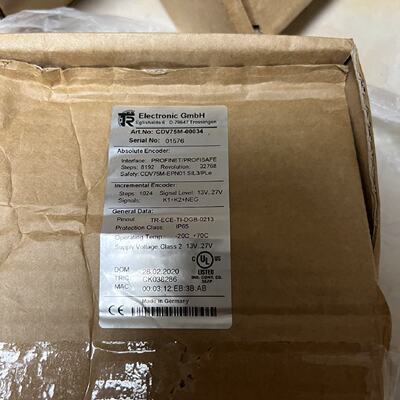 议价TR帝尔Electroic GmbH编码器CDV75M-00034全新原装
