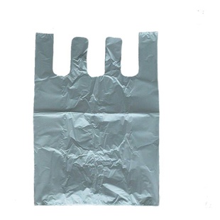 灰色塑料袋银灰色背心打包方便袋蓝色家用垃圾袋加厚商用厨房袋子