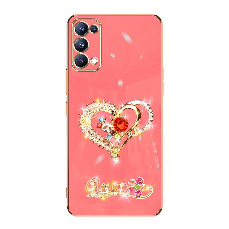 适用于OPPOReno5手机壳5Pro/5Pro+高级感抖音女神款PEGM00时尚防摔PDSM00潮流保护套PDRM00
