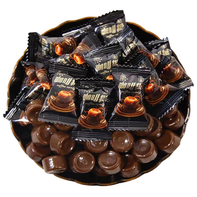 特浓咖啡糖正品硬糖黑咖啡味休闲网红零食批发提神糖小包装散装