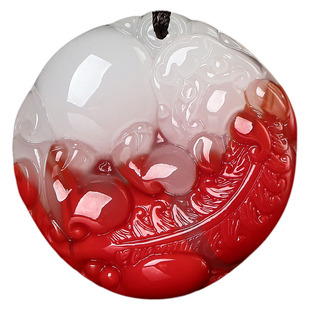 招财和田彩玉貔貅吊坠男女有求必应皮丘项链挂件招财转运皮休礼物