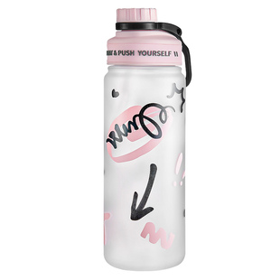 运动水杯大容量女高颜值tritan吸管杯便携学生新款健身夏日水壶杯