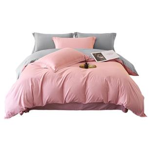 小绵羊贡缎长绒棉抗菌四件套60S长绒棉抗菌4件套冬季床单被套新款