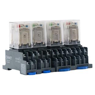 正泰小型中间继电器NXJ/2Z 4Z 8/14脚直流DC24v电磁继电器开关220