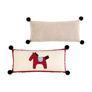 马来有福新年红色女生卧室床上可夹腿神器长条抱枕靠枕卡通风可爱