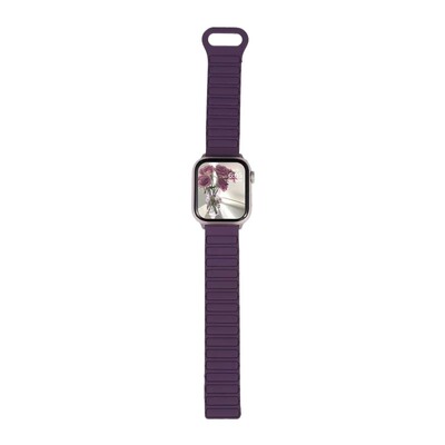 适用华为FIT5pro硅胶磁吸装甲手表表带FIT4运动透气高级感时尚替换腕带FIT3个性FI2智能新款创意手表带男女
